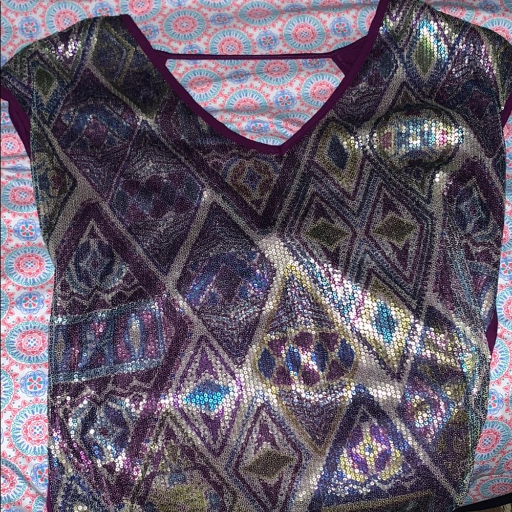 Daytrip glitz top